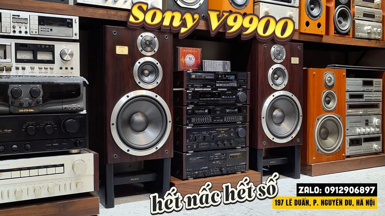 Đ&atilde; chơi l&agrave; phải hết nấc hết số: Si&ecirc;u phẩm D&agrave;n đại SONY V9900 đẹp zin, rất đ&aacute;ng sưu tầm - 0912906897