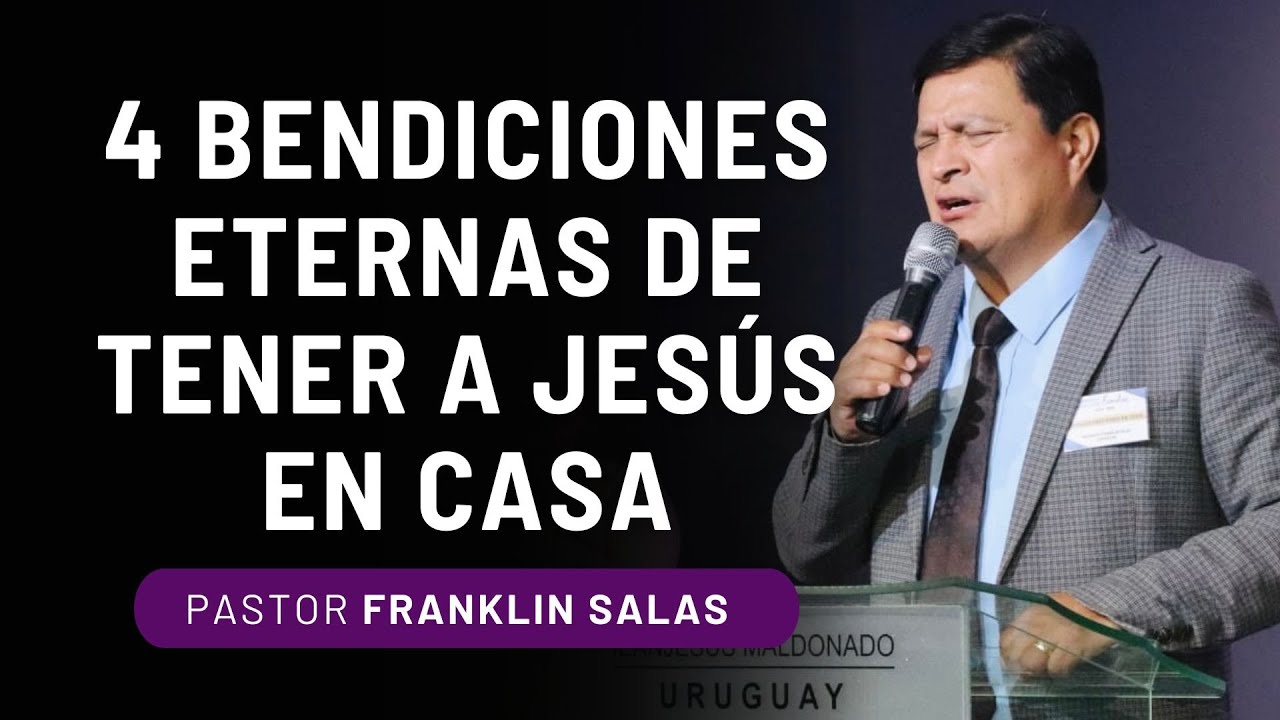 CÓMO RECIBO LAS BENDICIONES QUE EL SEÑOR TIENE PARA MI Y TODA MI CASA ?  Pastor Franklin Salas.