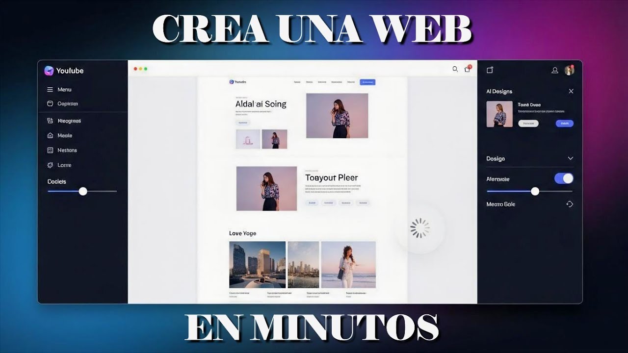 Cómo USAR esta IA para DISEÑAR sitios WEB en MINUTOS