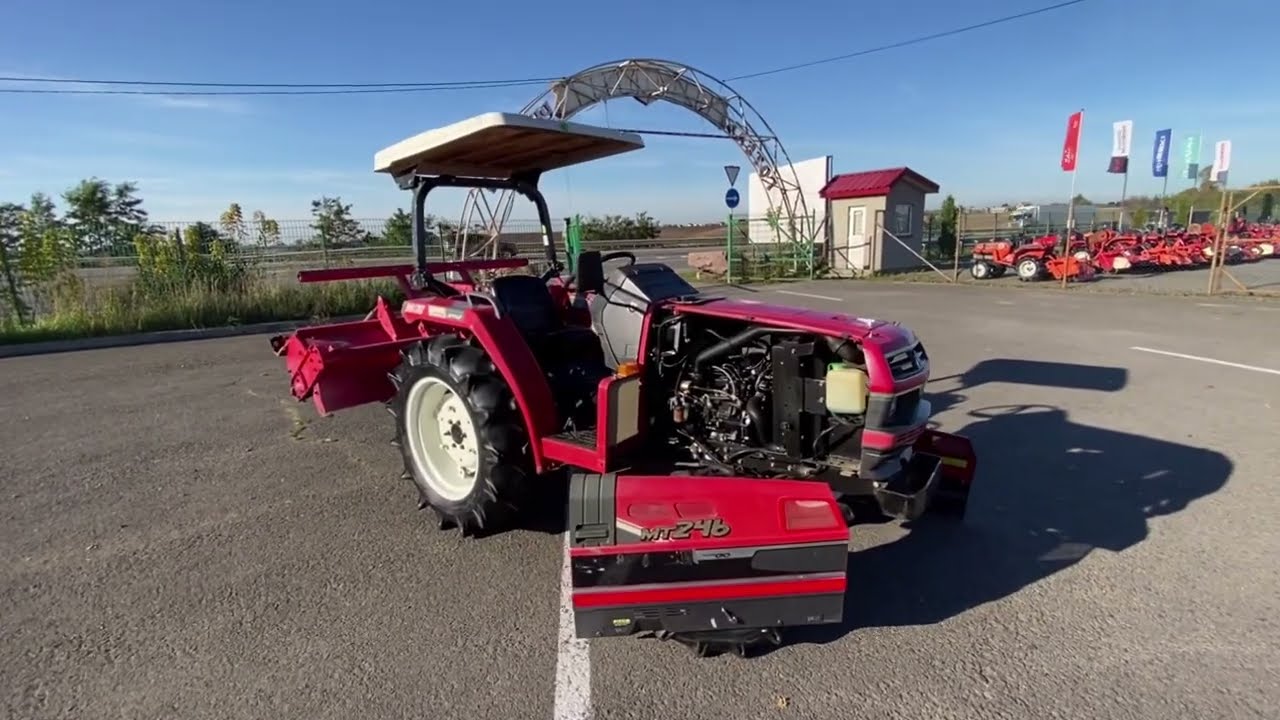 Mitsubishi MT-246: огляд міні-трактора від Totus Traktor
