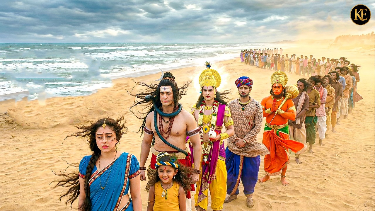 गोकुल के नदी किनारे बाल कान्हा संग देवताओं की लंबी कतार || यशोमती मईया के नंदलाला || Krishan leela