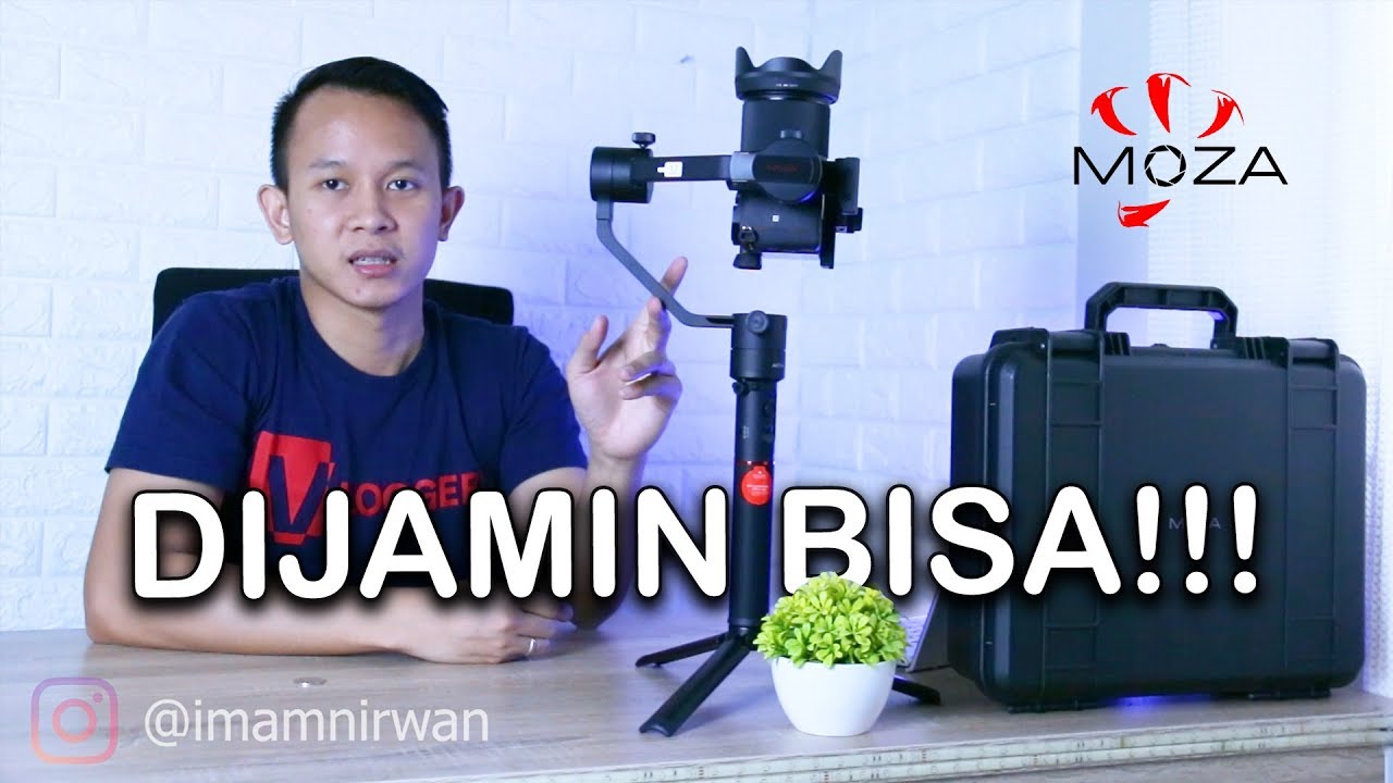 Cara Setting Gimbal Kamera Step by Step! By Moza AirCross