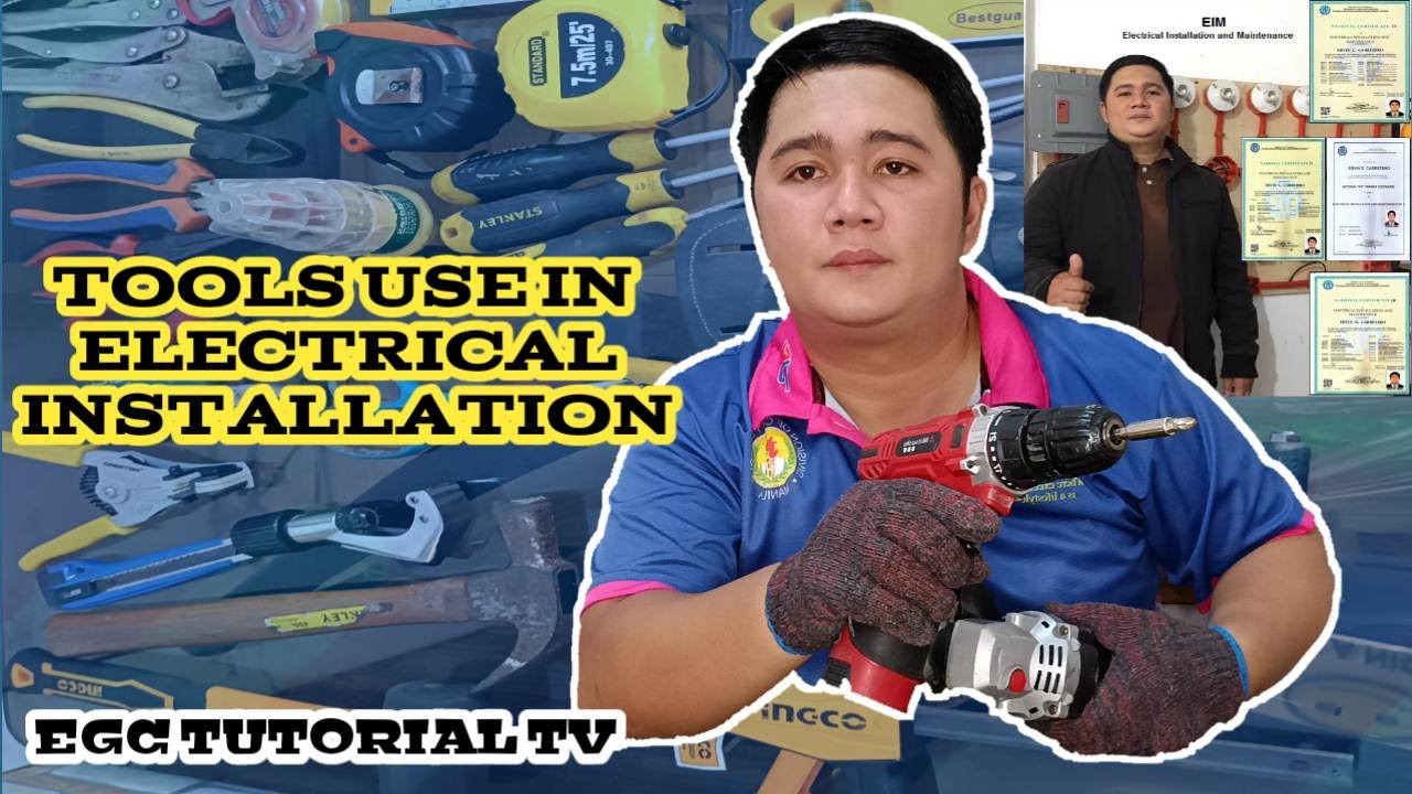 TOOLS AND EQUIPMENT USE IN ELECTRICAL INSTALLATION...PART 2 #tools #equipment #electrical