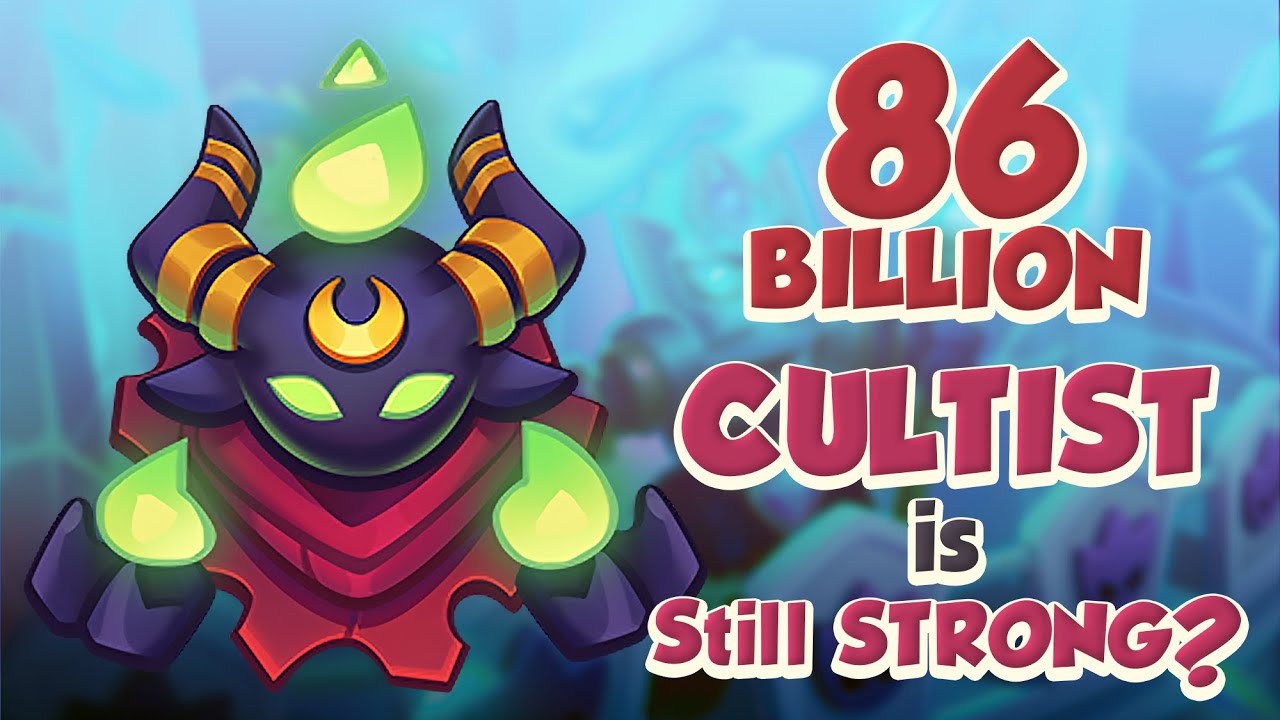 CULTIST is Back? 86 Billion is Possible vs Bruiser | PVP Rush Royale