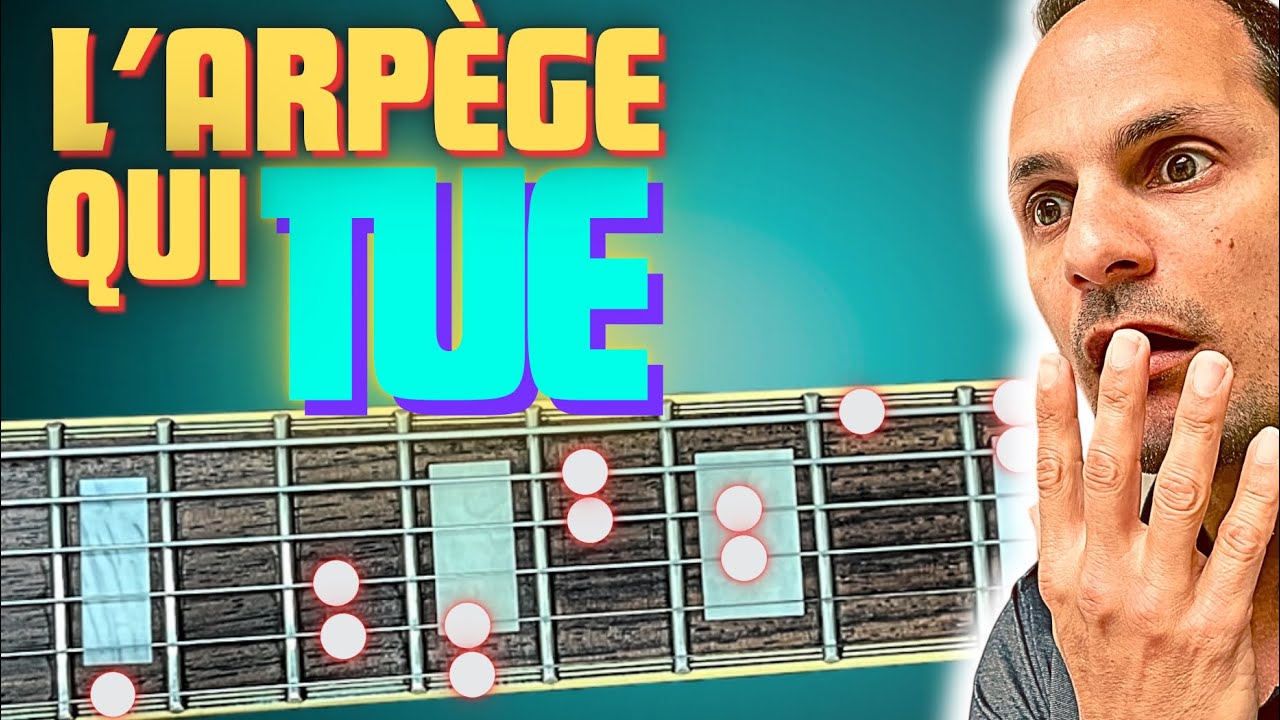 Cet arpège va changer ta façon de voir le manche !