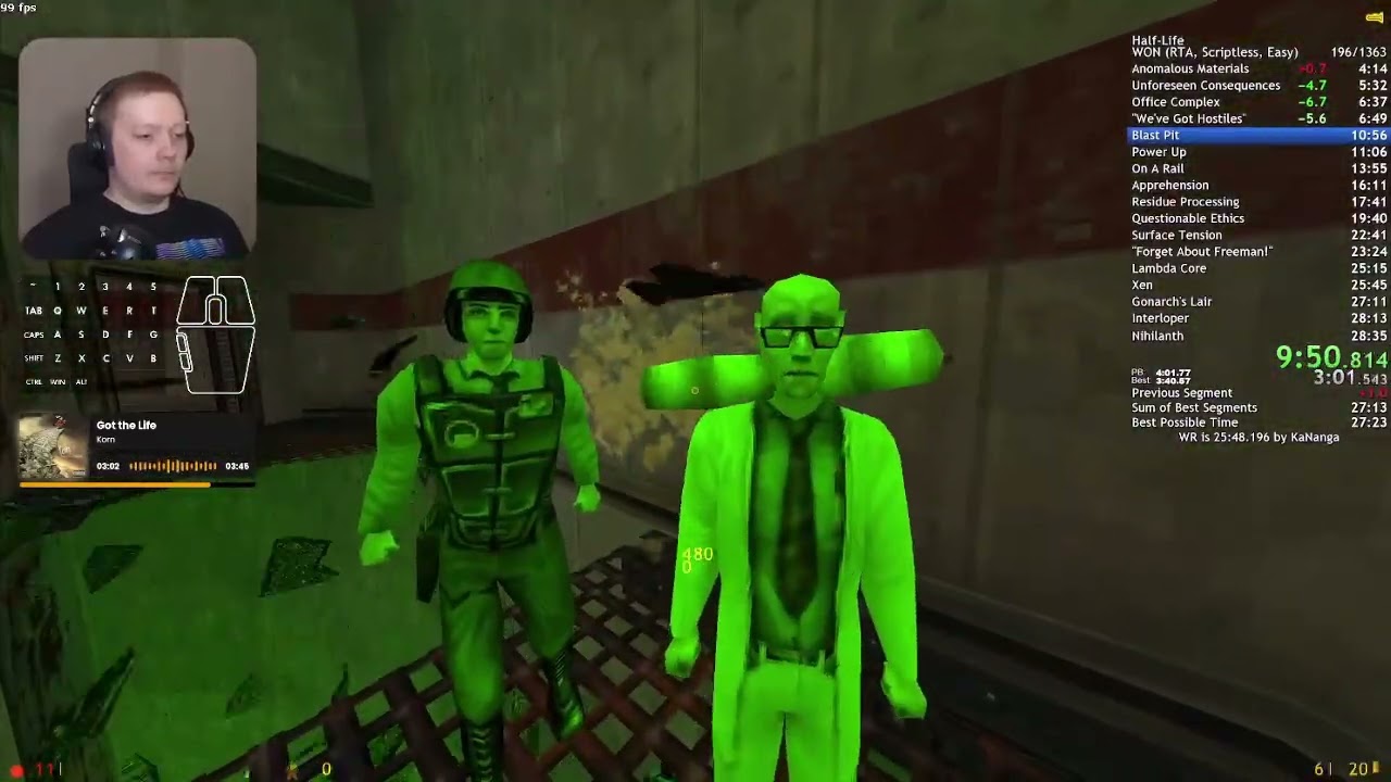 Half-Life in 28:26 (RTA, WON, Scriptless)