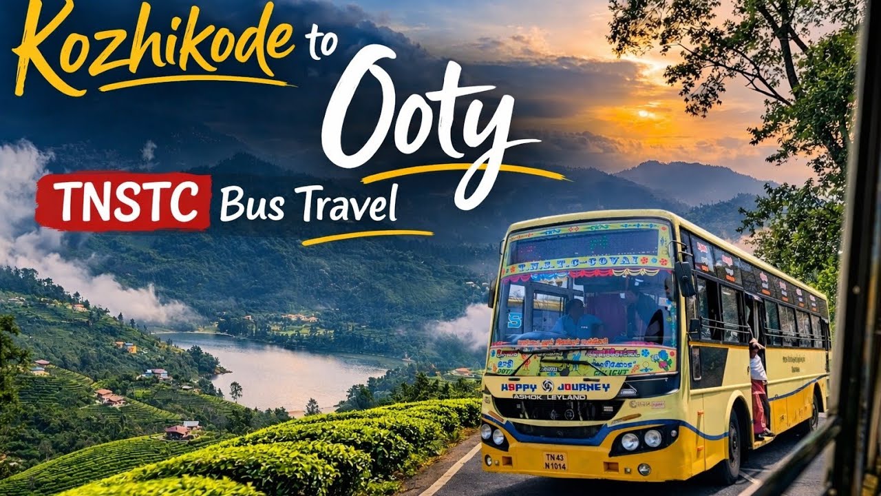 கேரளாவில் இருந்து தமிழ்நாட்டுக்கு இப்படி கூட 😱வரலாமா| கோழிக்கோடு - உதகை TNSTC JOURNEY |HIDDEN ROUTE 