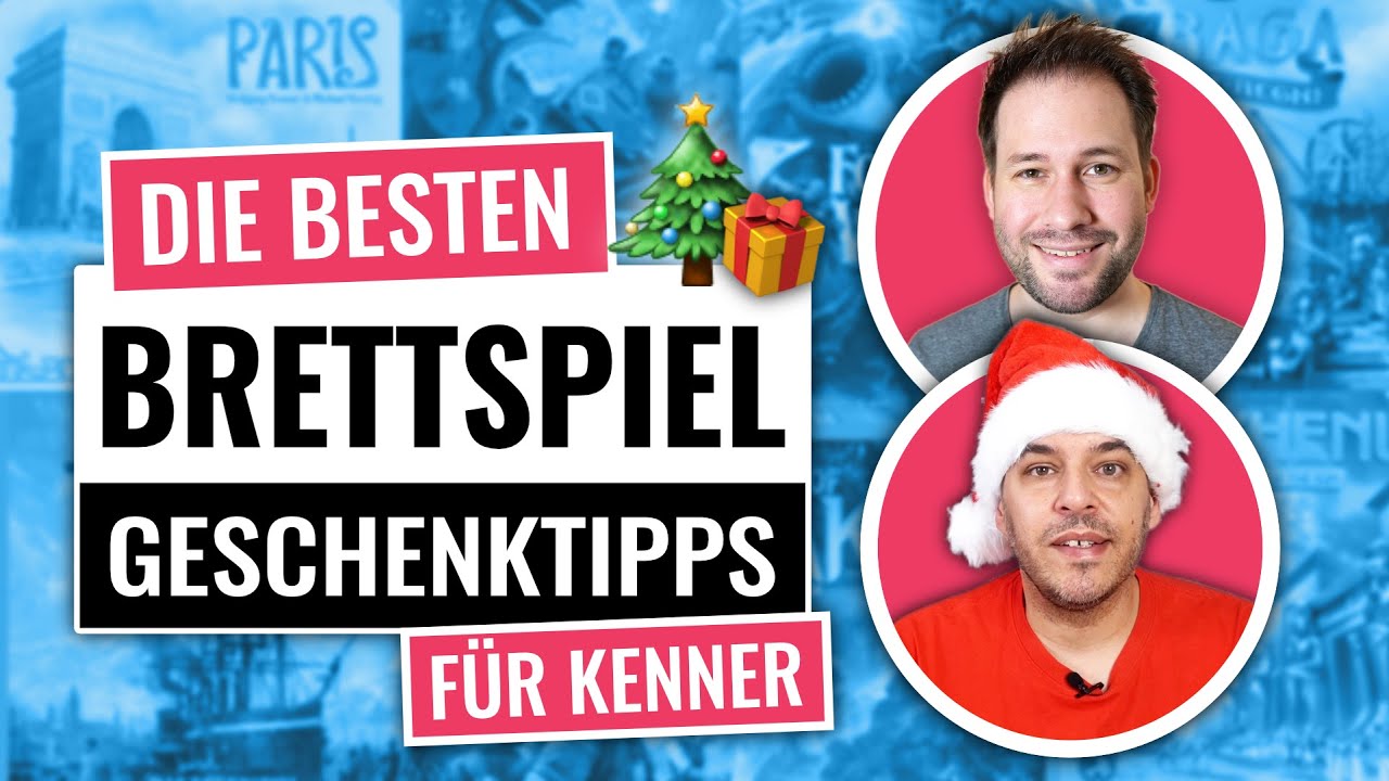 Top Brettspiel Geschenktipps zu Weihnachten 🎁 [Kennerspiele]