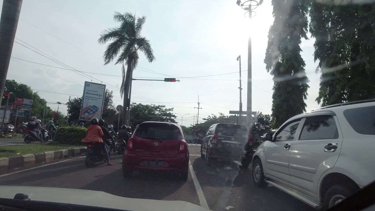 Cibinong - Perjalanan dari jalan Tegar Beriman Cibinong hingga Bojong Gede Bogor (CarVlog)