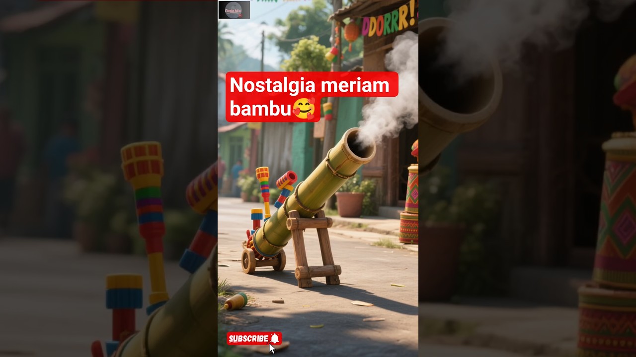 nostalgia meriam bambu