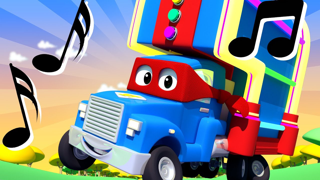 Xe Tải &Acirc;M NhẠc - Si&ecirc;u xe tải Carl 🚚⍟ những bộ phim hoạt h&igrave;nh về xe tải l Vietnamese Cartoons