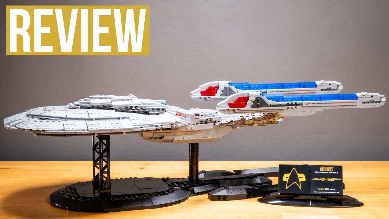 BlueBrixx STAR TREK™ USS Enterprise NCC-1701-E REVIEW | Set 105685