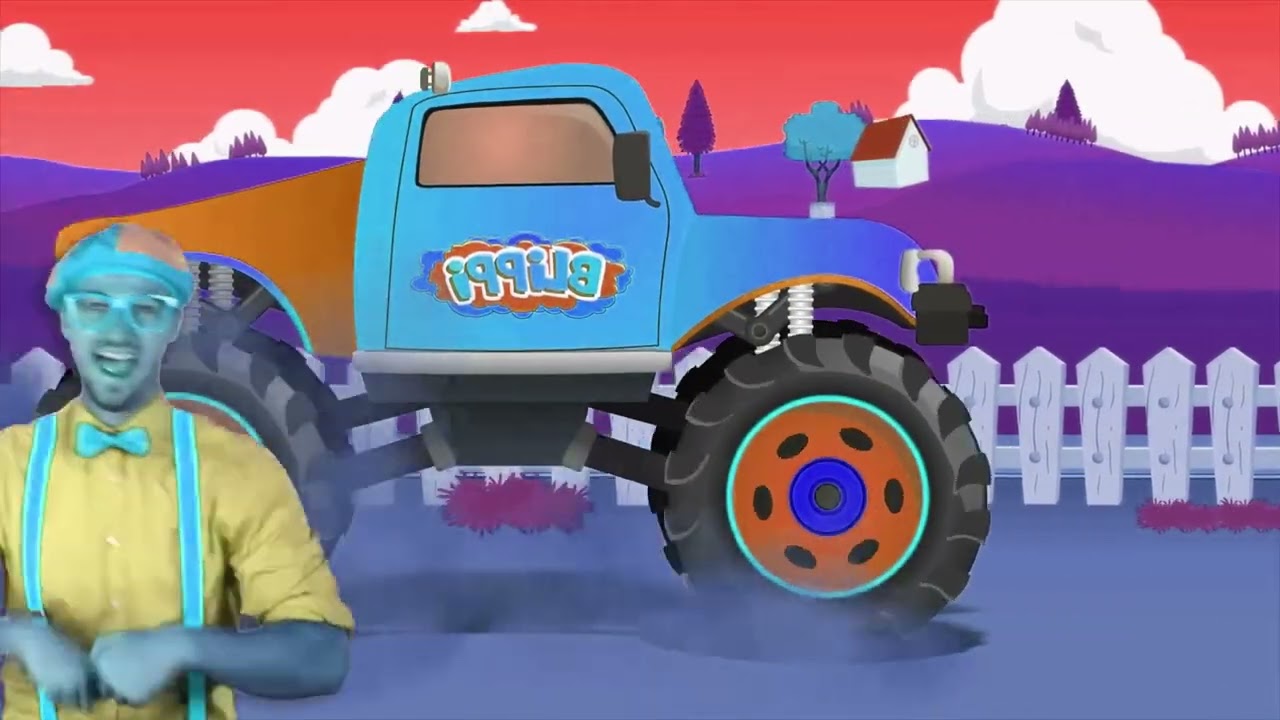 Blippi - MonsterTruck FX | Sponsored By Klasky Csupo 2001 Effects