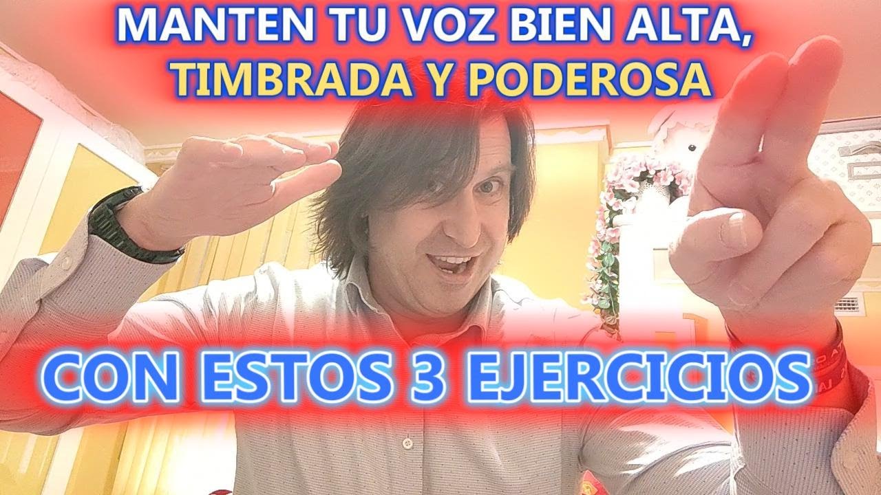 TU VOZ PODEROSA Y BIEN TIMBRADA CON ESTAS 3 VOCALIZACIONES EN TU CLASE DE CANTO Y A VOLAR CON TU VOZ