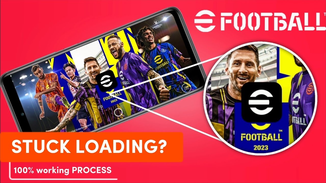 How To Fix eFootball 2023 Stuck On Loading screen | Solve eFootball Loading Issue