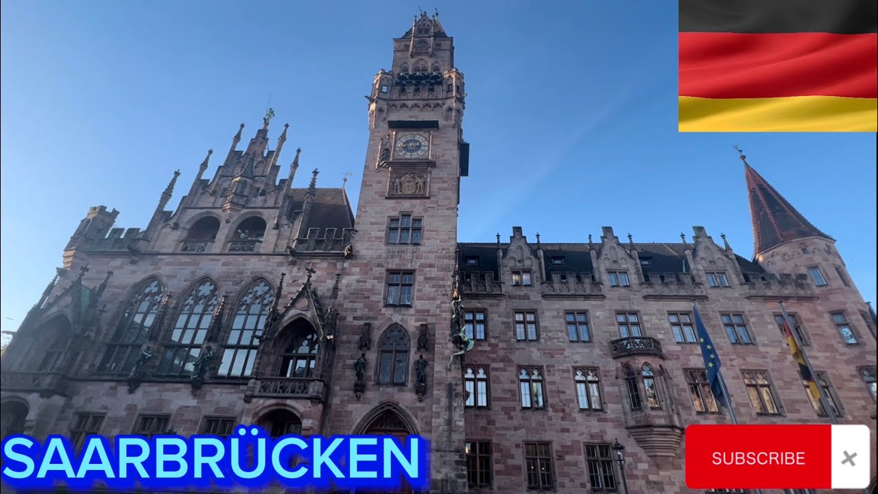 One day in Saarbrücken 🇩🇪 GERMANY