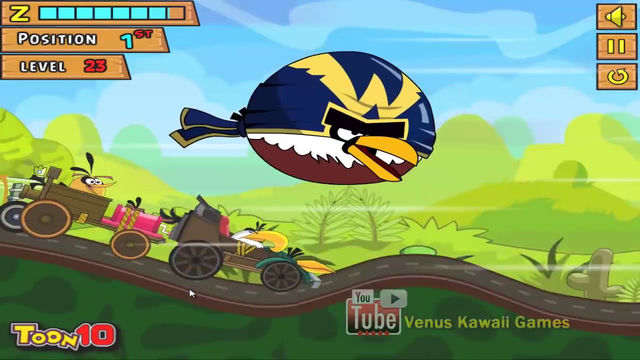 Angry Birds Race All Levels 1-25 Gameplay 2016