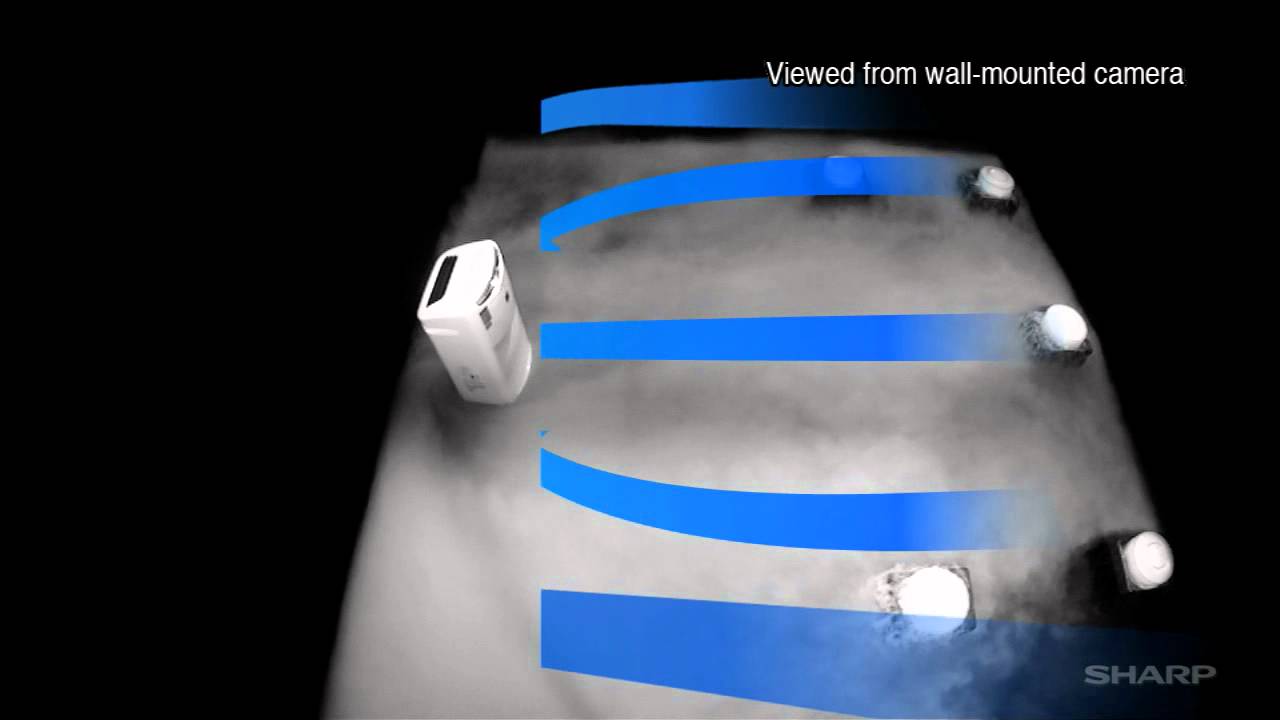 Air Purifier Demonstration of Air Flow Technology