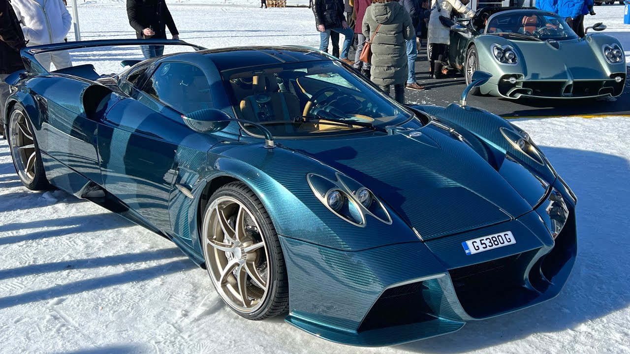 The ICE St. Moritz 2025: Pagani Hypercars + Classic Cars, Supercars, Oldtimer 4K