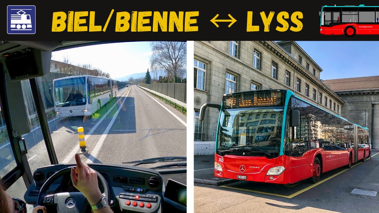 🚌🚆 Voyage en cabine : Remplacement de train Bienne ↔ Lyss avec les TPB
