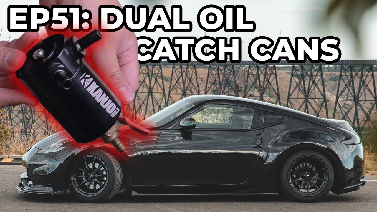 370z Gets Kanjo Spec.D OIL CATCH CANS | Install Guide
