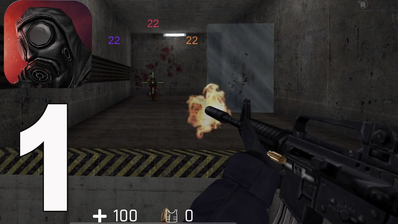 Kontra Multiplayer FPS - Gameplay Walkthrough part 1(iOS,Android)