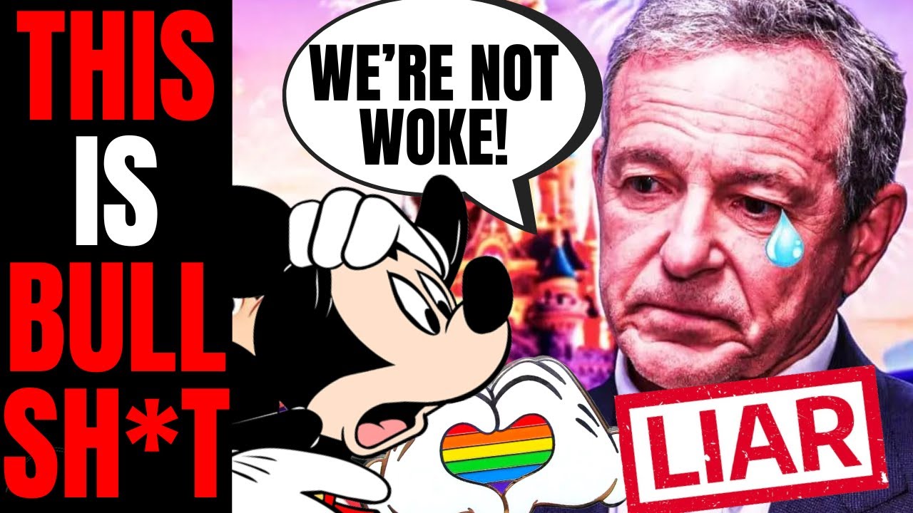 Bob Iger Gets DESTROYED For LYING About Disney's Woke Agenda | It Will KEEP Getting Worse!