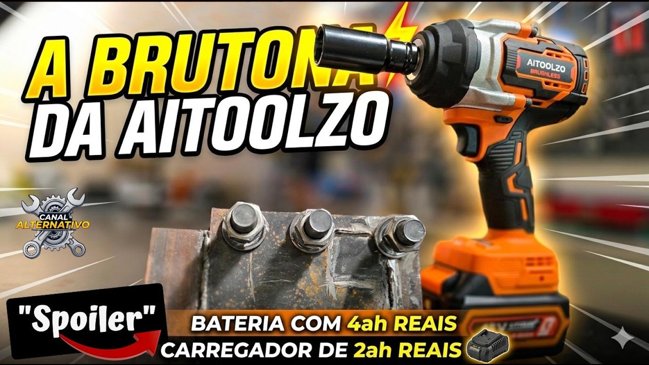 CHAVE DE IMPACTO AITOOLZO - 1400N.M - MUITO FORTE!!!!