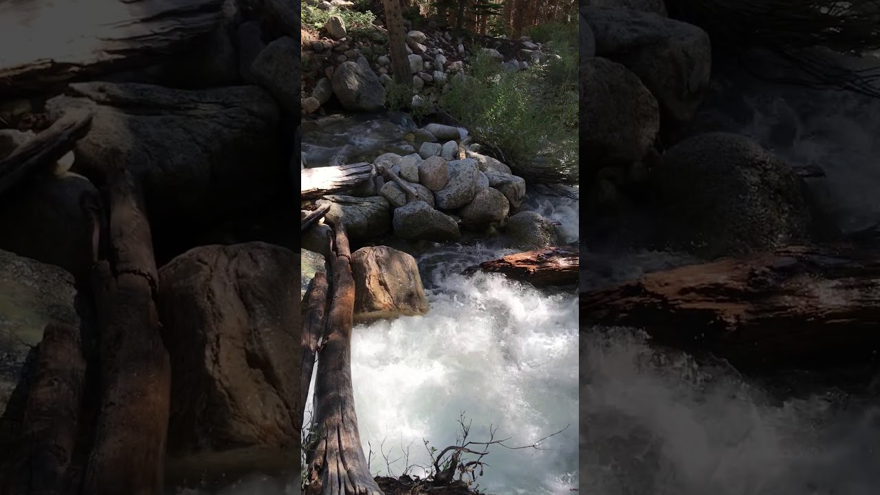 Tyndall Creek (close to its confluence with the Kern), Sequoia NP, July 2019