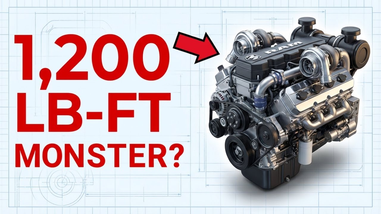 Ram 3500 Big Horn 2027: Монстр с крутящим моментом в 1200 фунт-футов?