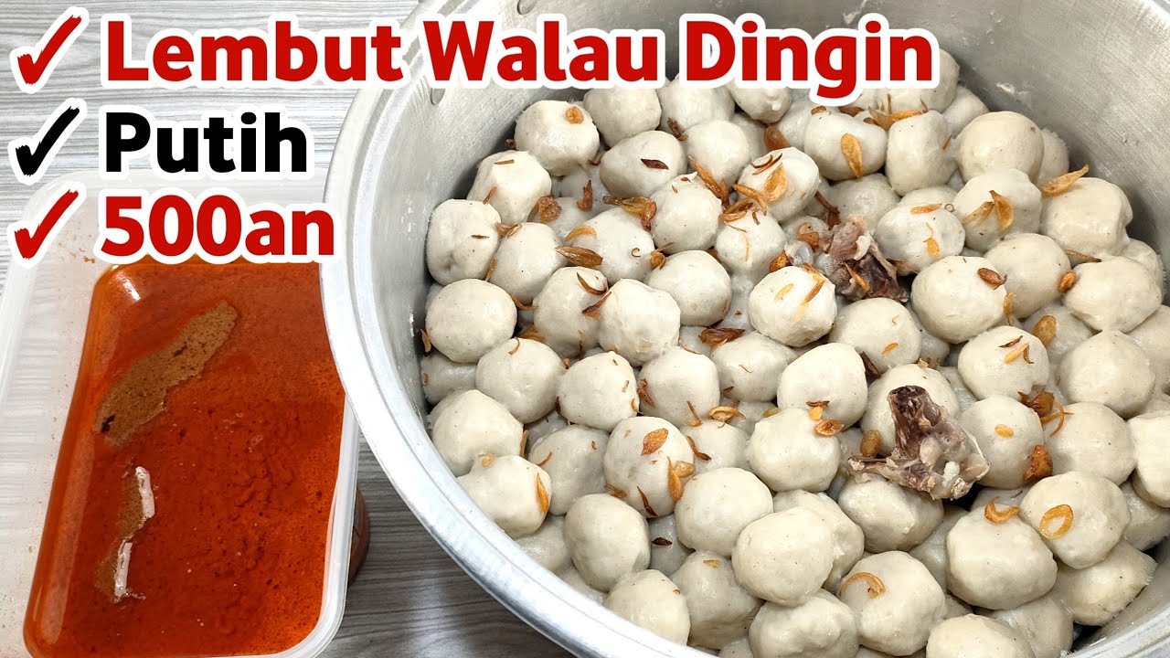 DARIPADA IKUT ORANG MENDING USAHA SENDIRI!! BEGINI CARA BUAT CILOK PUTIH ENAK, UNTUNG LEBIH BANYAK!!