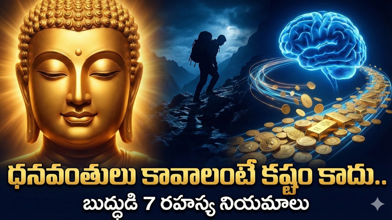 ధనవంతులు కావాలంటే కష్టం కాదు.. బుద్ధుడి 7 రహస్య నియమాలు II #motivationalstory #dharmasandehalu