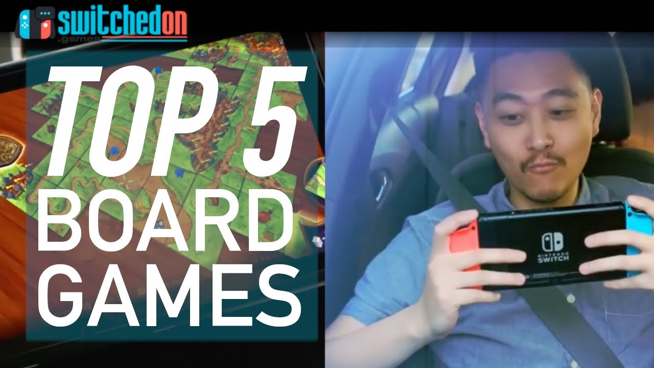 Top 5 Board Games on the Nintendo Switch!