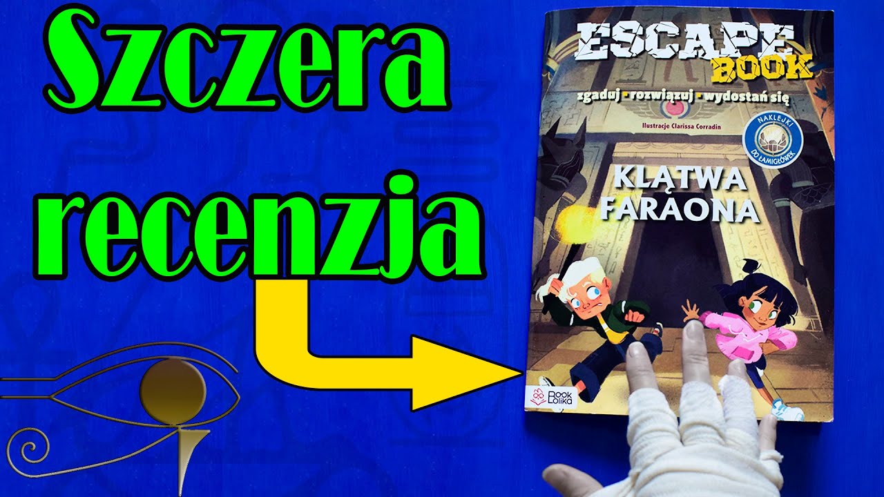 Recenzja: Escape Book Klątwa Faraona