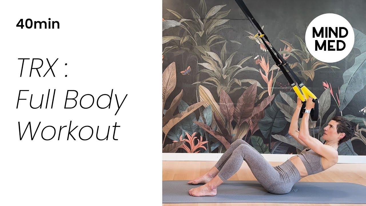 40min TRX Pilates workout FULL BODY from the bottom up
