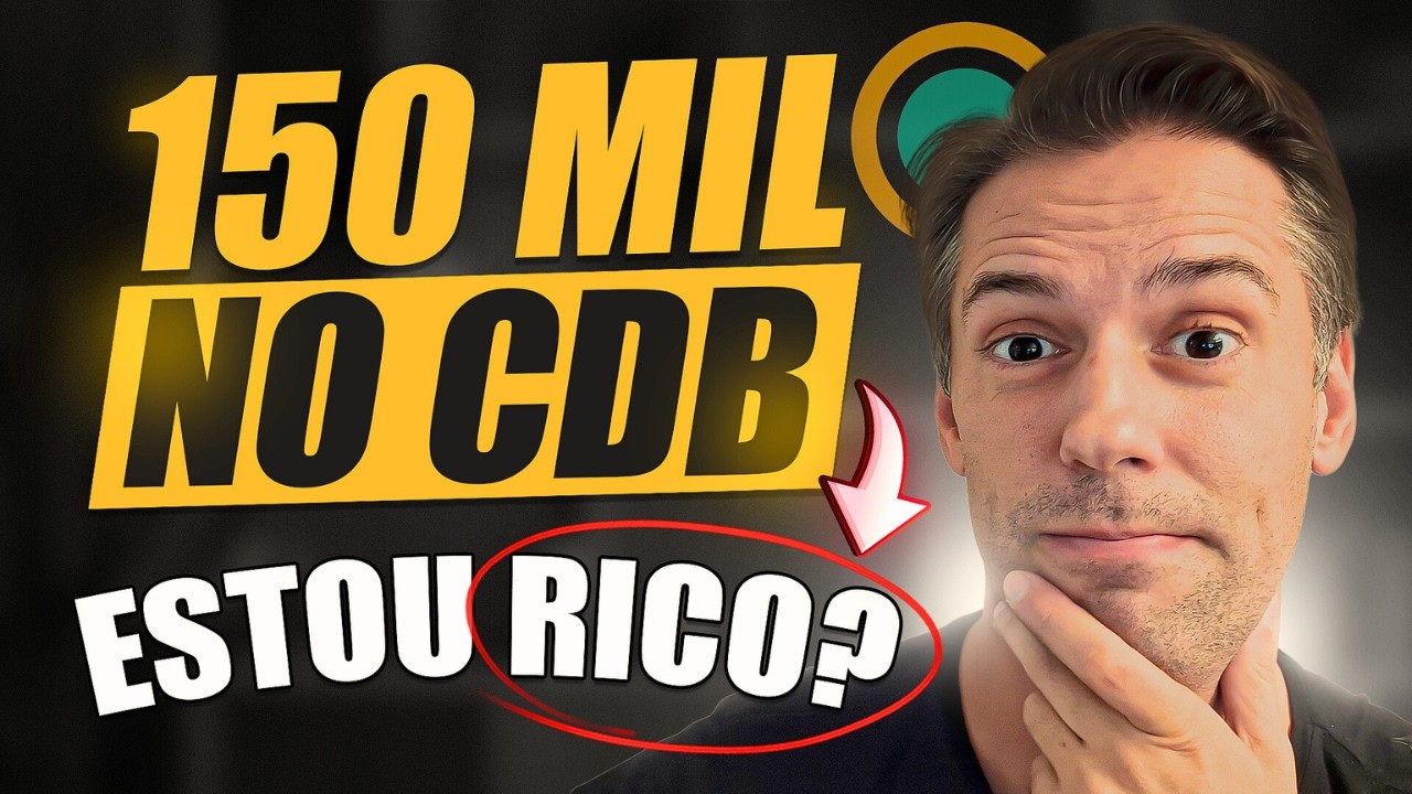 Investi R$150 MIL em CDB: Quanto isso rendeu POR DIA em 30 dias?