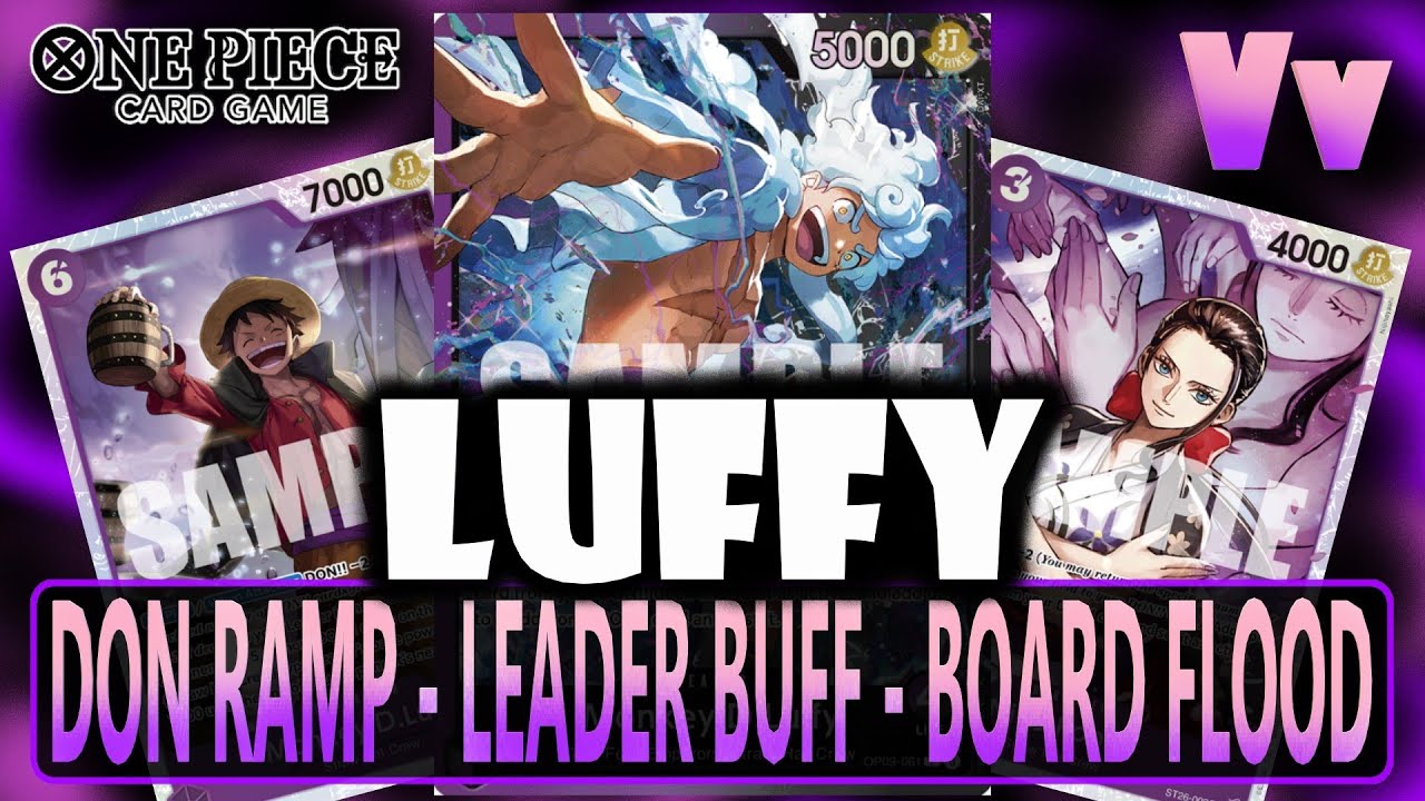 One Piece TCG: PB Luffy Got Some Much Needed Support in ST26 - Another Strong Purple Straw Hat Deck?