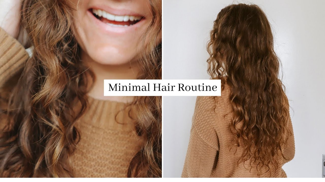 minimalist hair care routine | curly girl method