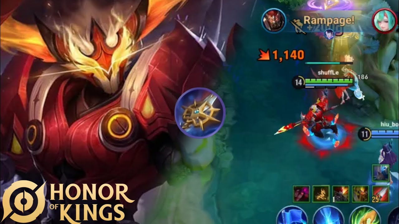 DESTROYING ENEMIES WITH DIAN WEI | HONOR OF KINGS GAMEPLAY