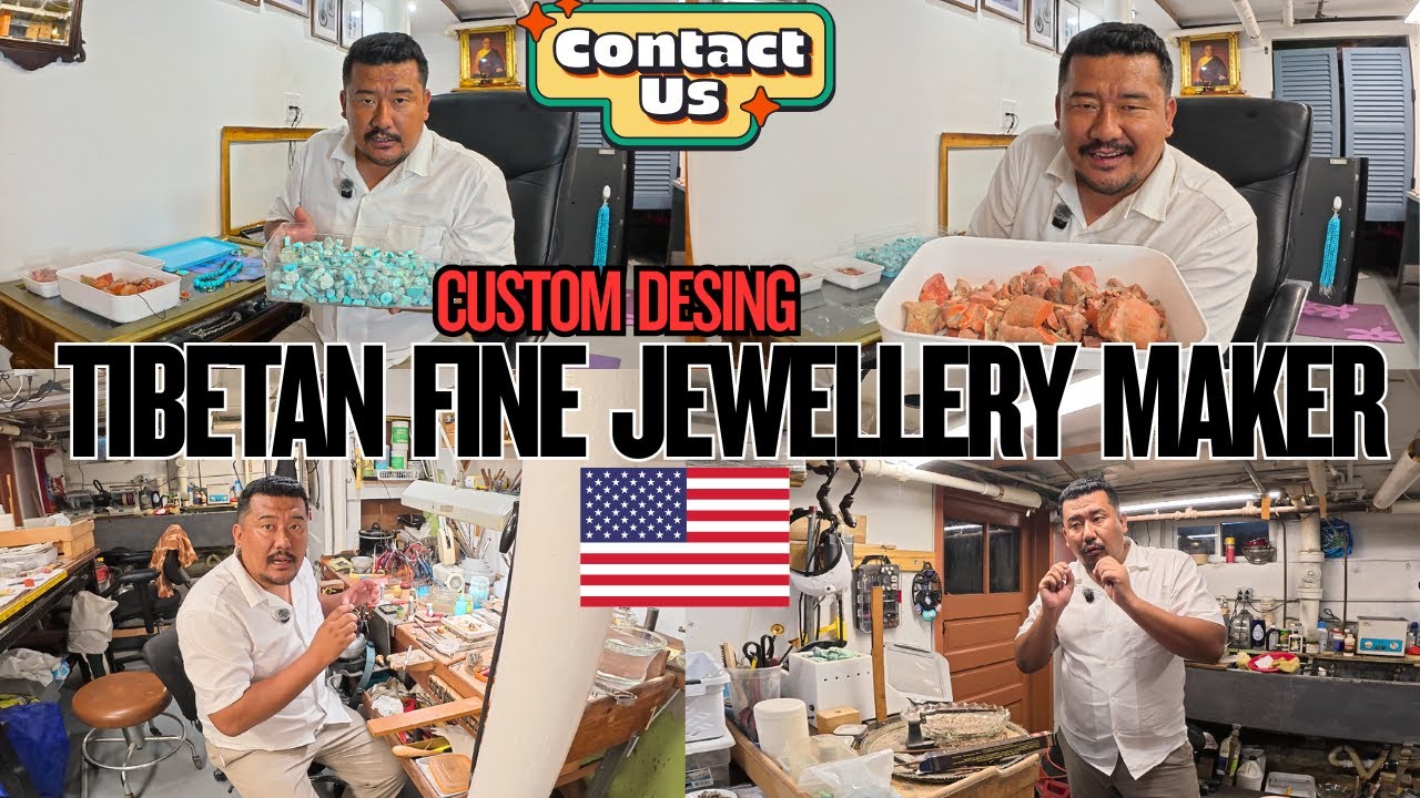 CUSTOM YOUR JEWELLERY  || TIBETAN JEWELLERY || BEST FINE JEWELLERY || USA VLOG || TIBETAN VLOGGER