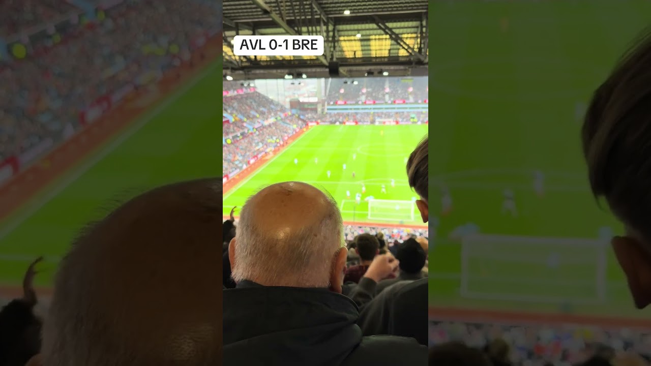 Villa at home to Brentford in the premier league. A controversial VAR decision in this one!!