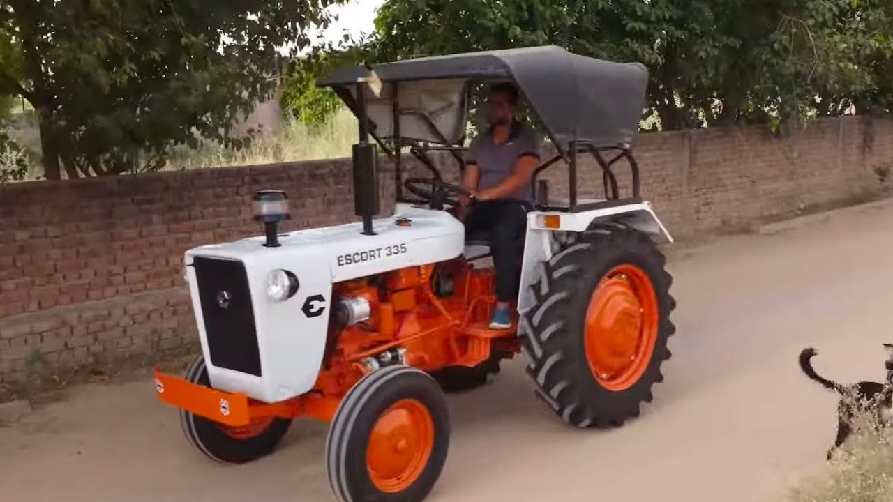 दादा ले पोता बरते यह कहावत सच हुई आज भी दोबारा से Vintage Escort 335 tractor 1992 model owner review