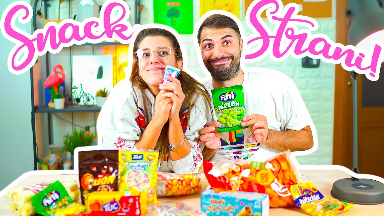 ASSAGGIAMO gli SNACK pi&ugrave; STRANI del mondo! 🍫