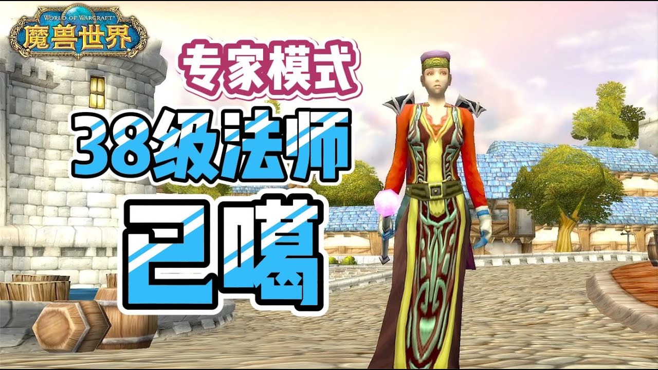 魔兽世界一命模式：我的38级法师噶了！
