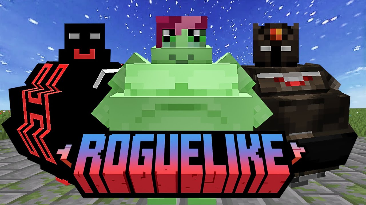 4 GORDOS TRYHARDS vs MINECRAFT ROGUELIKE