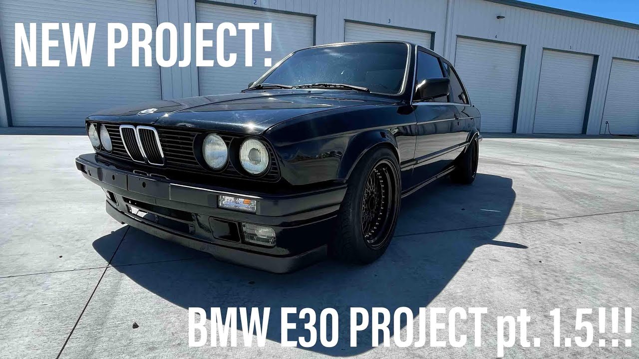 I BOUGHT ANOTHER BMW E30 PROJECT!!! |BMW E30 BUILD Ep.1.5|