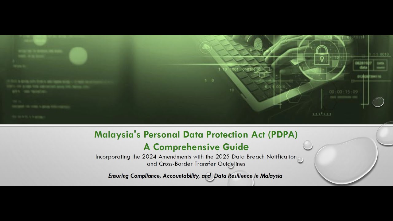 Malaysia's Personal Data Protection Act (PDPA)- A Comprehensive Guide - Course Preview