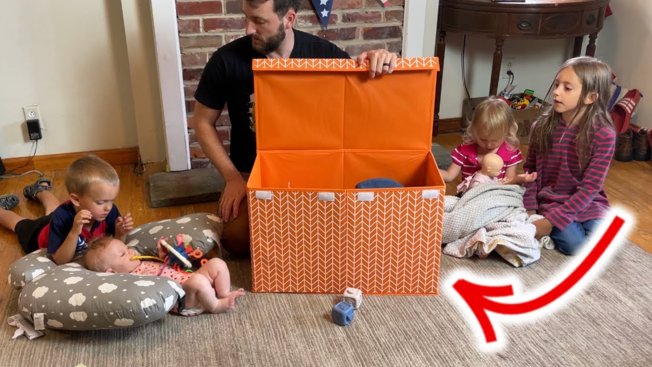 NICE Collapsable & Big Toy Storage Bin! #toystorage #kidstoys #amazonfinds