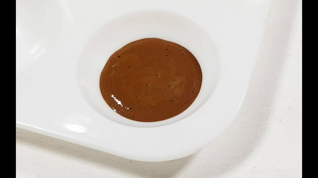 DIY Brown Acrylic Paint