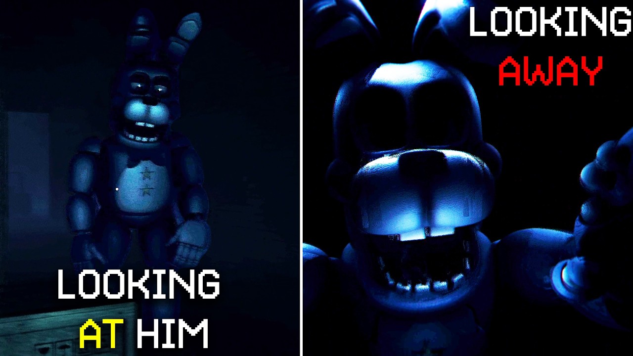 Don't Look Away From Bonnie In This FNAF Game..